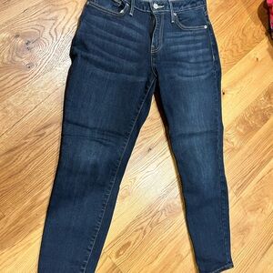 Lucky Brand Low Rise Skinny Lolita Dark Blue Skinny Jeans